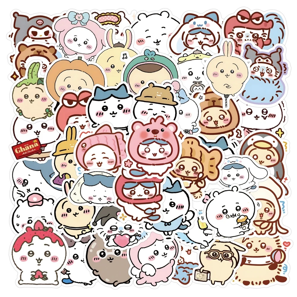 Pegatinas Chiikawa para laptop y cuaderno