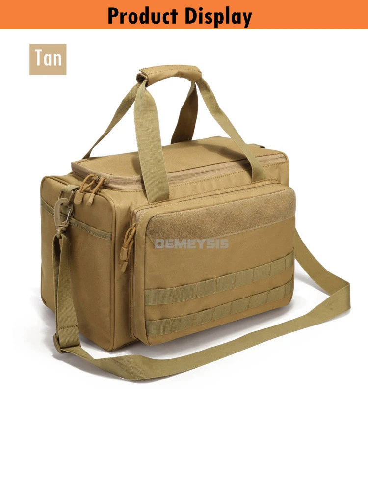 Paneles MOLLE frontales y laterales para añadir accesorios