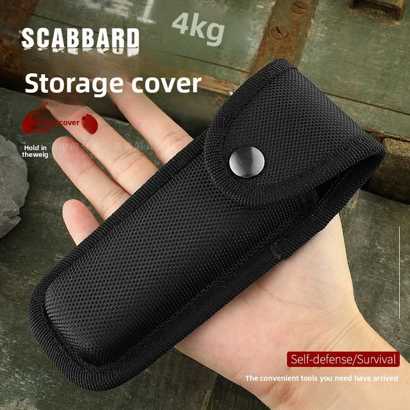 Funda de cuchillo táctica Oxford rígida de cintura multiusos