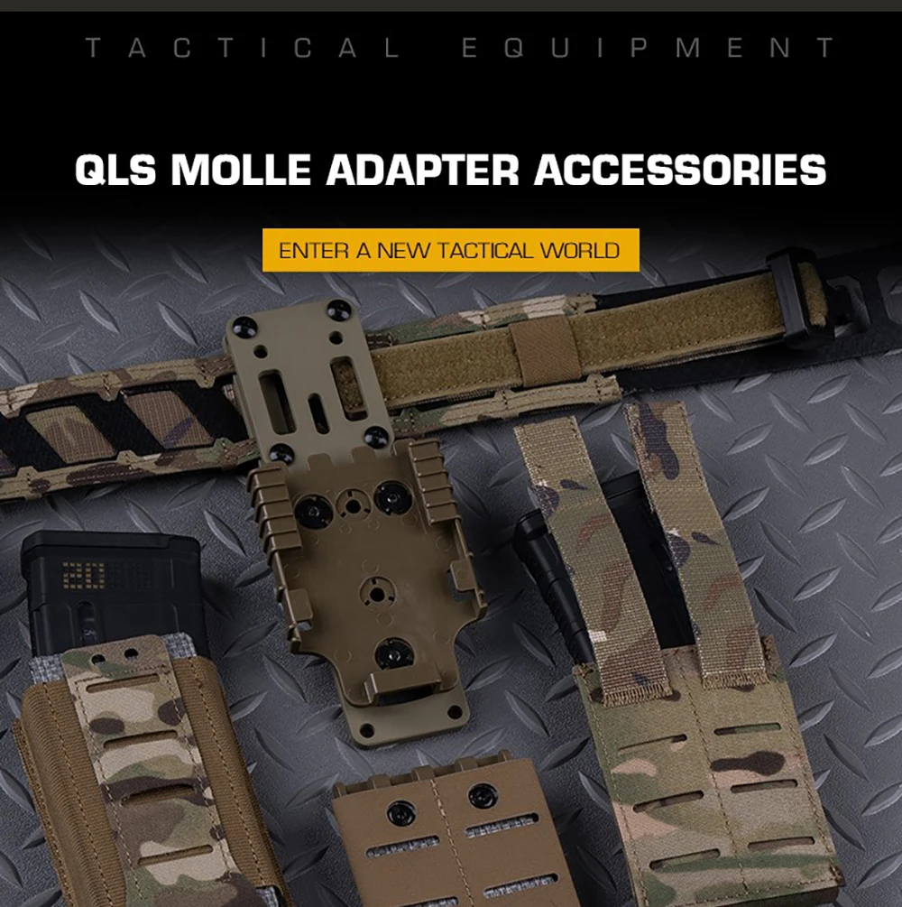 Vista del adaptador QLS/MOLLE