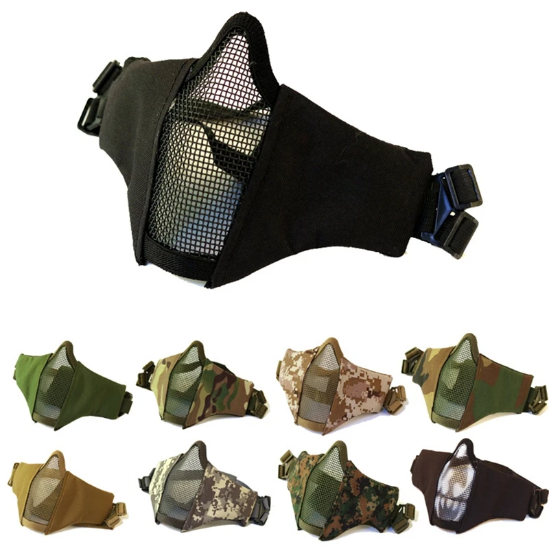 Máscara Táctica Media Cara Malla V10 – Airsoft y Outdoor - imagen 3