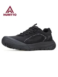 Botas senderismo HUMTTO hombre cuero impermeables antideslizantes