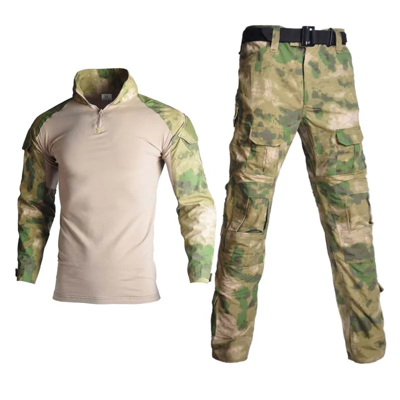 Conjunto táctico militar de camuflaje para airsoft y caza - imagen 2