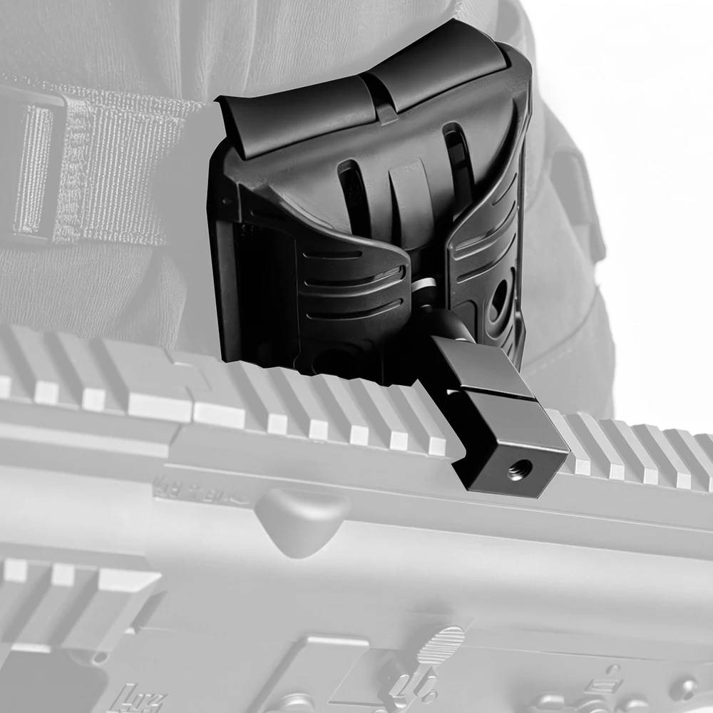 Funda táctica universal para pistola de caza MOLLE, riel Picatinny - imagen 5