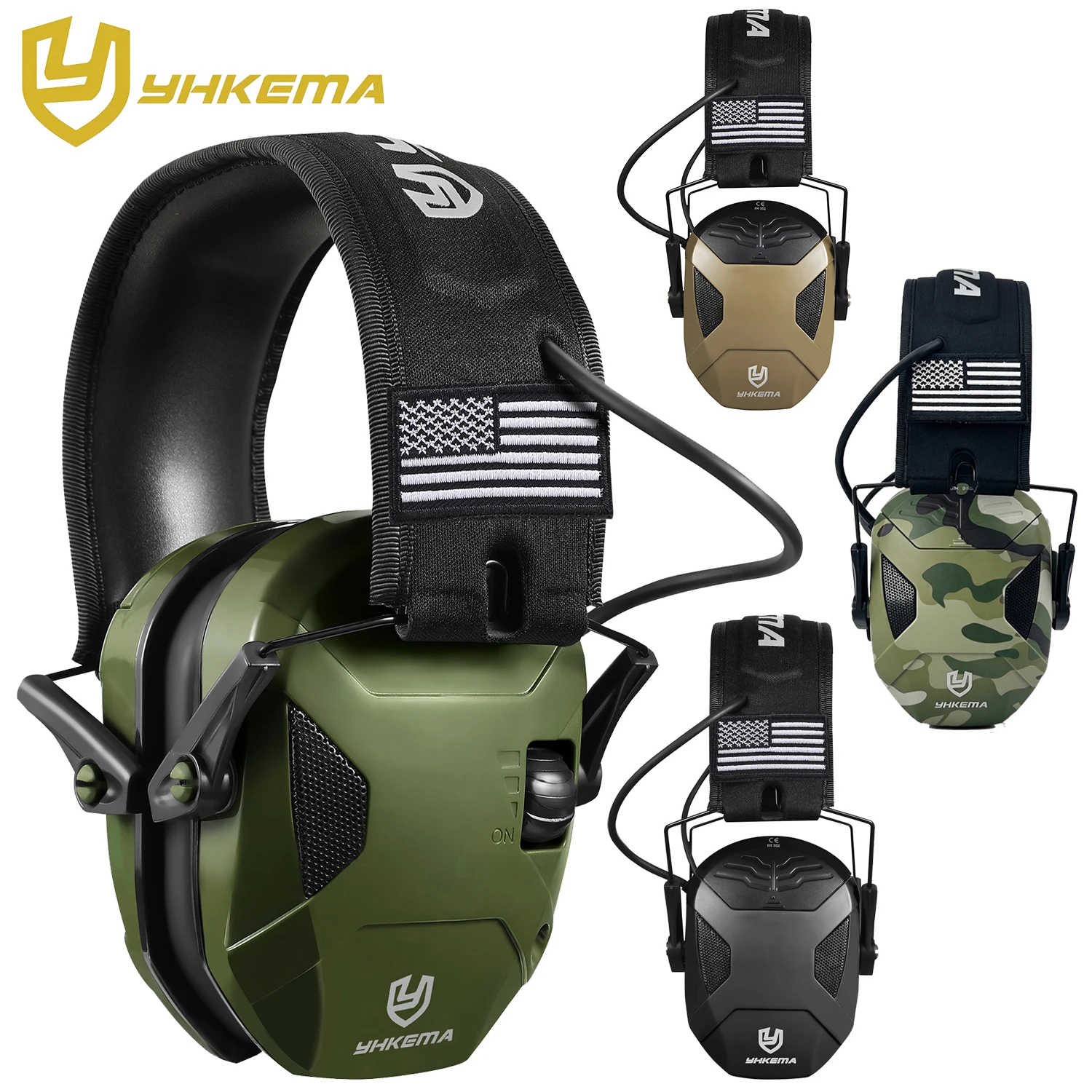 Orejeras electrónicas YHKEMA con amplificación y protección auditiva - imagen 2