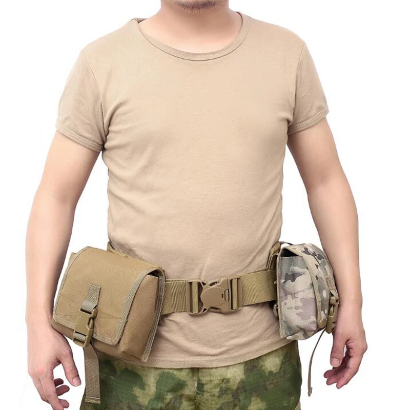 Bolsa táctica MOLLE plegable con compartimentos para munición EDC - imagen 4