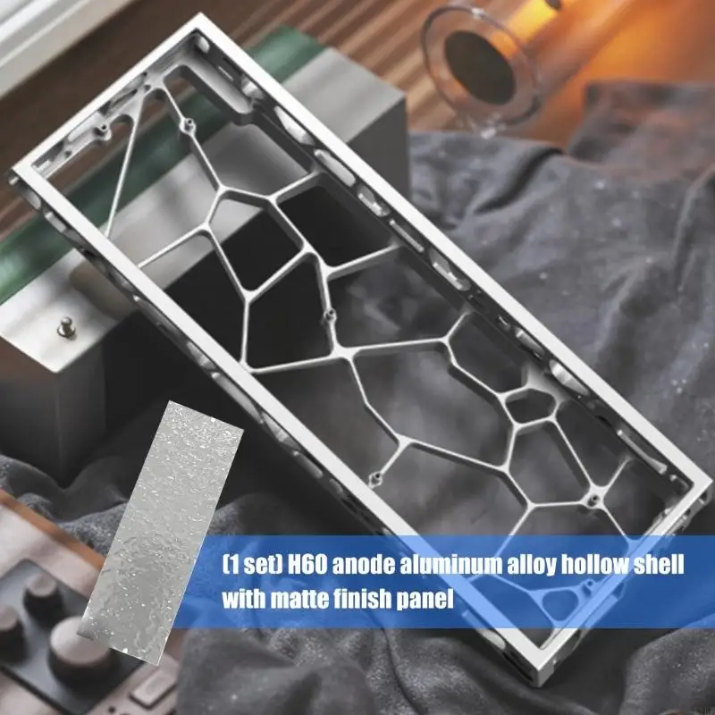 Funda para teclado mecánico de aluminio con difusor tipo panal - imagen 5