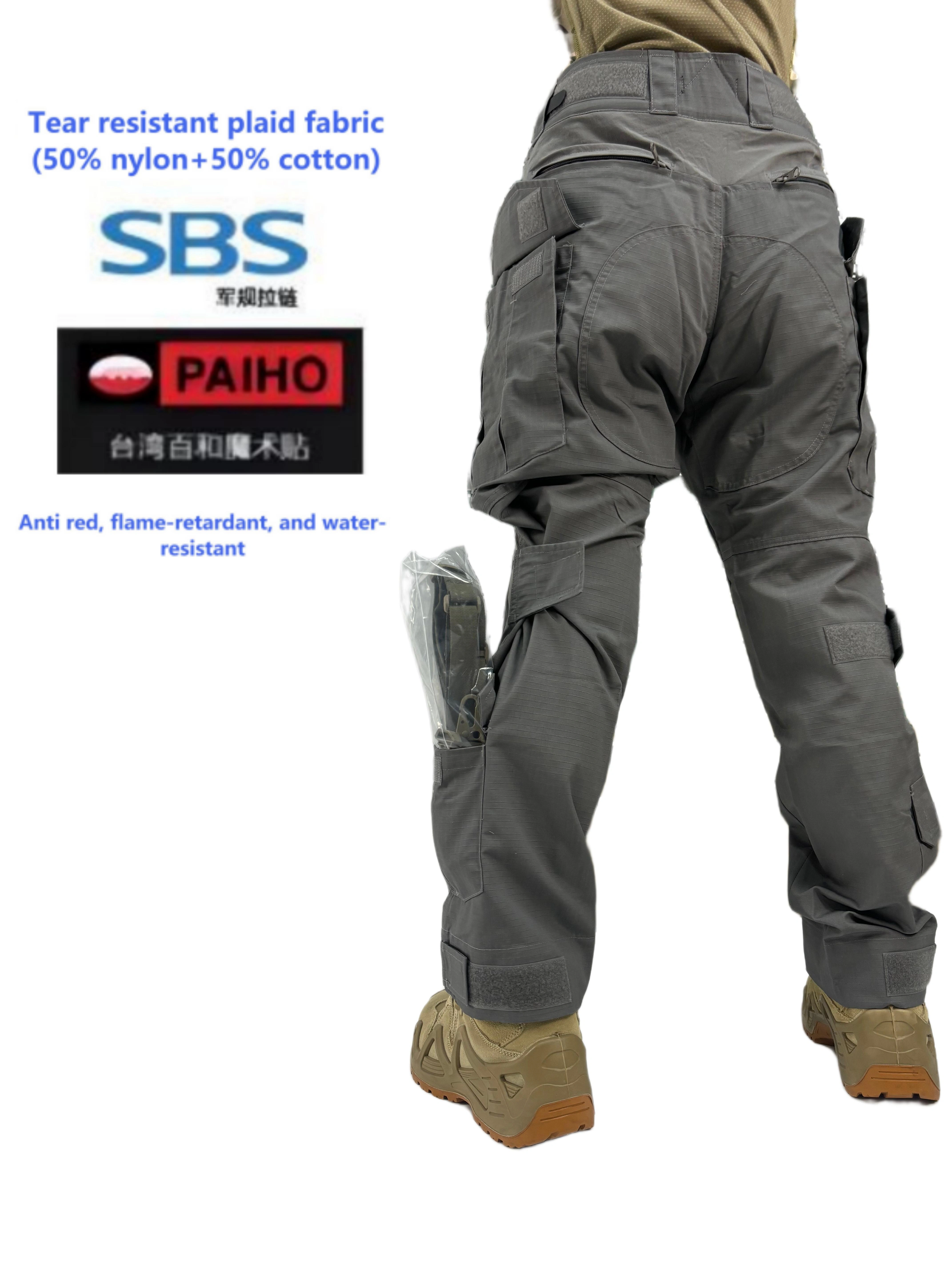 Pantalones de combate GEN3 nailon-algodón, trabajo outdoor tácticos - imagen 4
