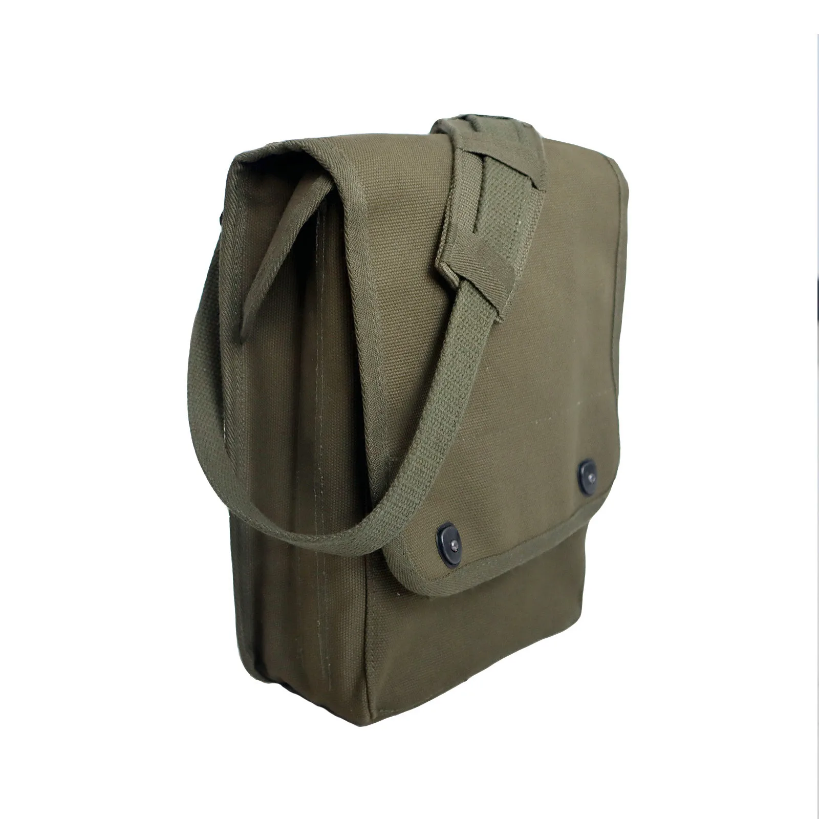 Bolsa táctica lona M1943 para mapas, mochila militar vintage retro - imagen 3