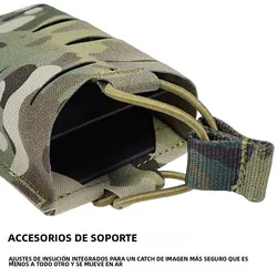 SINAIRSOFT Funda portacargadores MOLLE para fusil AR-15 5,56mm