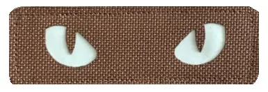 Aplicación en mochila o correa para un look táctico
