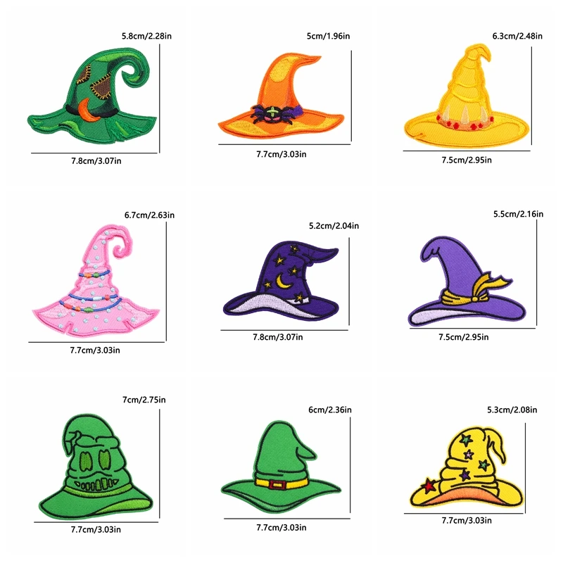 Parche bordado termoadhesivo Halloween rosa – Dibujos para planchar - imagen 3