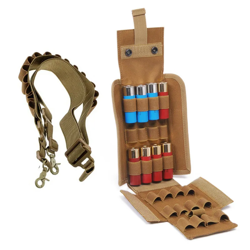 Portamunición MOLLE para escopeta – Bolsa táctica modular - imagen 3