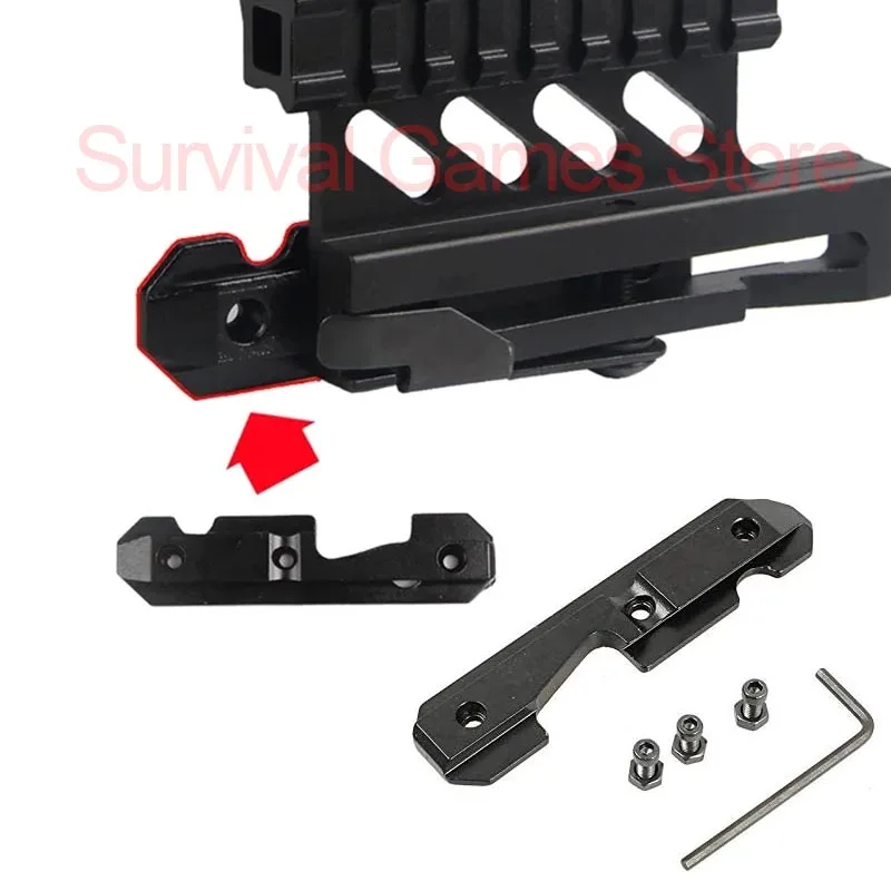 Montura táctica AK47/AK74 cola de golondrina riel lateral - imagen 5