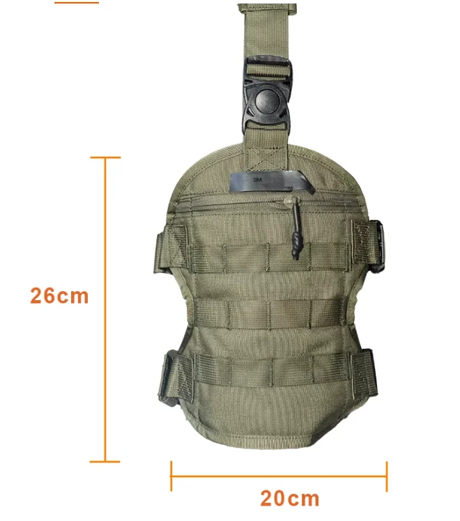 Detalle de la bolsa auxiliar y sus componentes