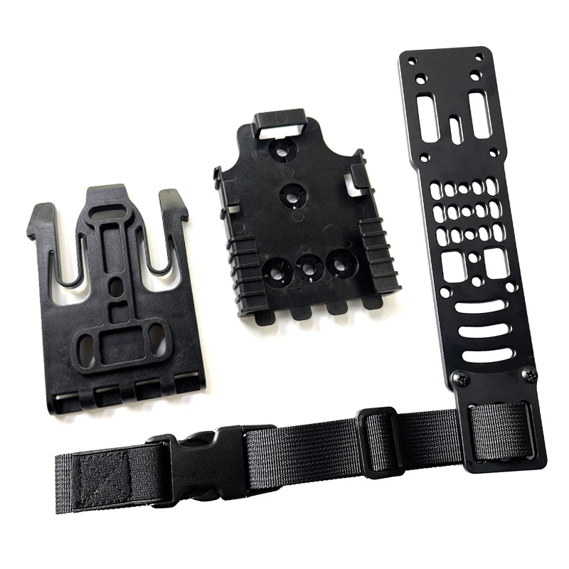 Adaptador QLS metálico para funda de pierna – Airsoft y tiro - imagen 2