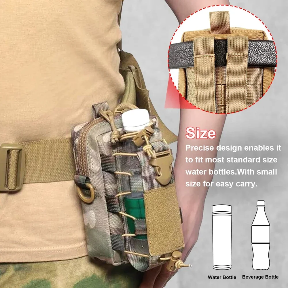 Riñonera táctica EDC MOLLE para teléfono y herramientas - imagen 2