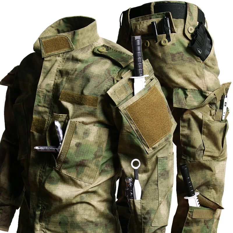 Uniforme táctico camuflaje ruinas ACU ripstop para entrenamiento - imagen 5