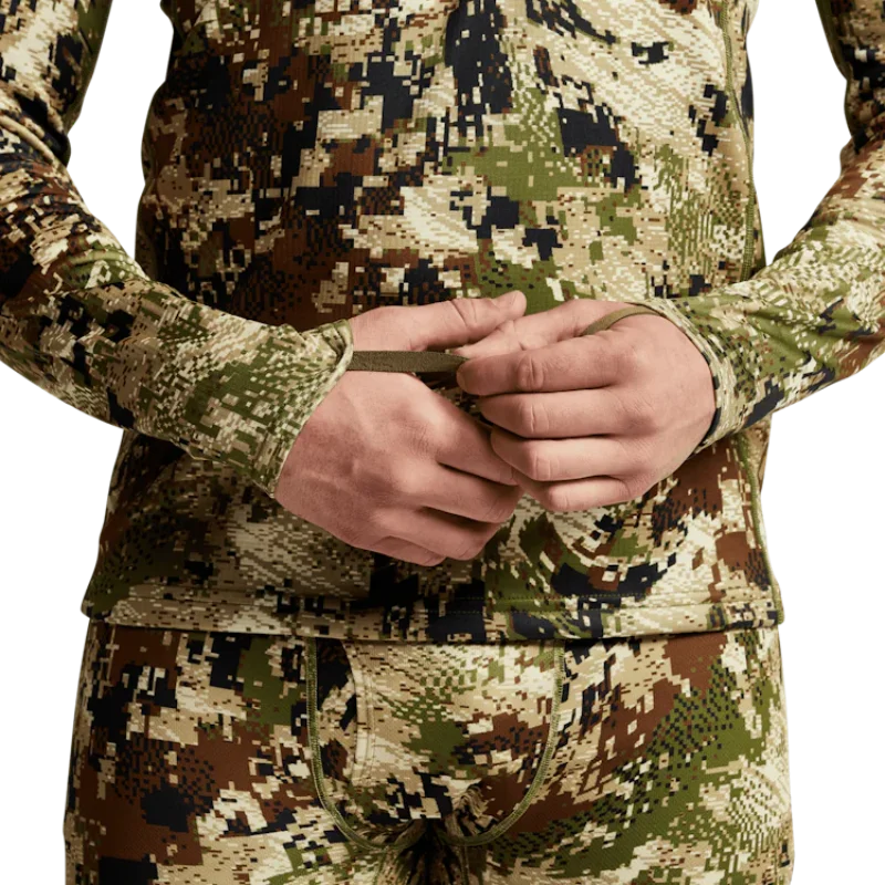 Camiseta táctica camuflaje con cremallera, secado rápido manga larga - imagen 5