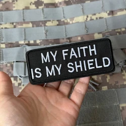 Parche táctico bordado gancho y bucle para mochila militar