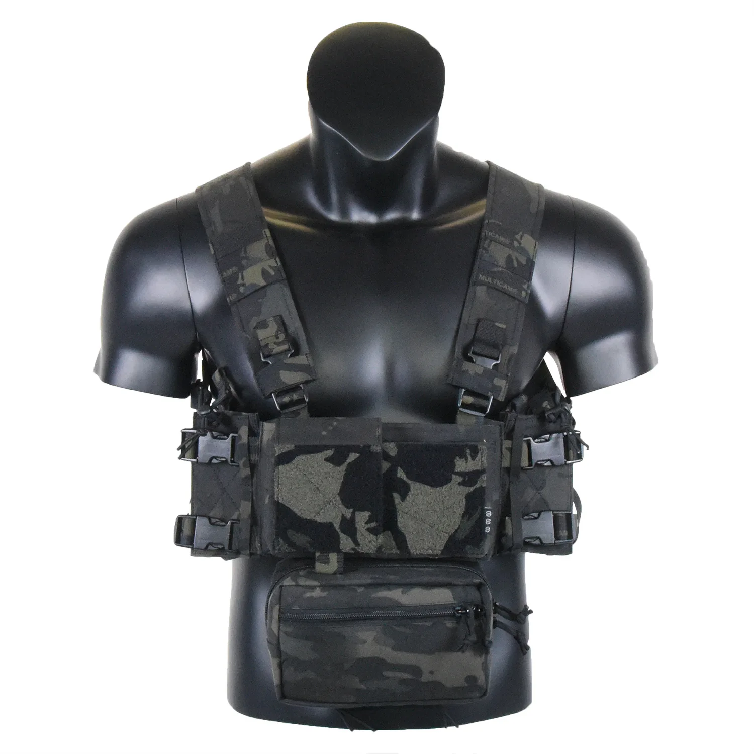 MK3 Bolsa de pecho táctica impermeable de nylon exterior - imagen 3