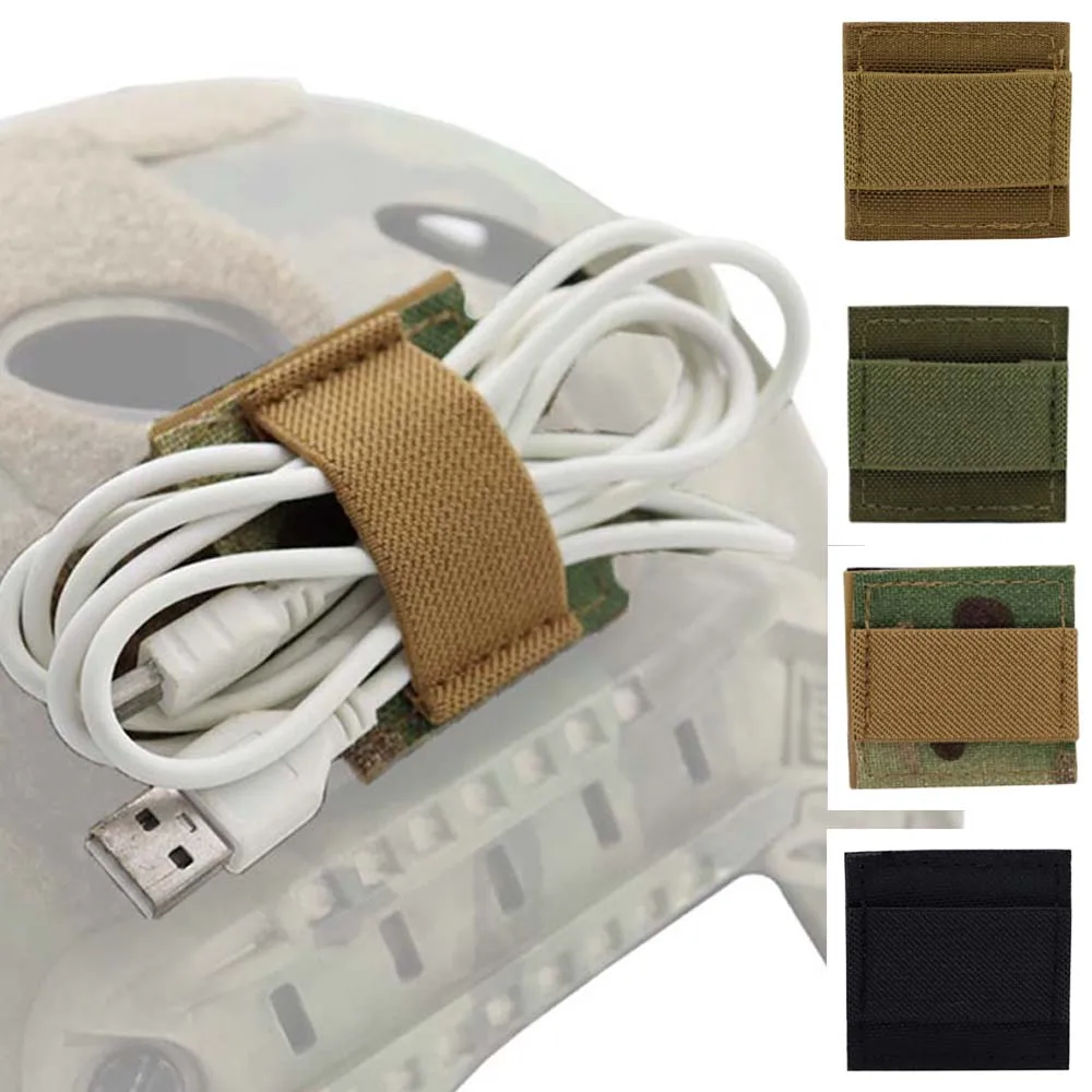 Correa organizadora de cables para auriculares tácticos y casco - imagen 3