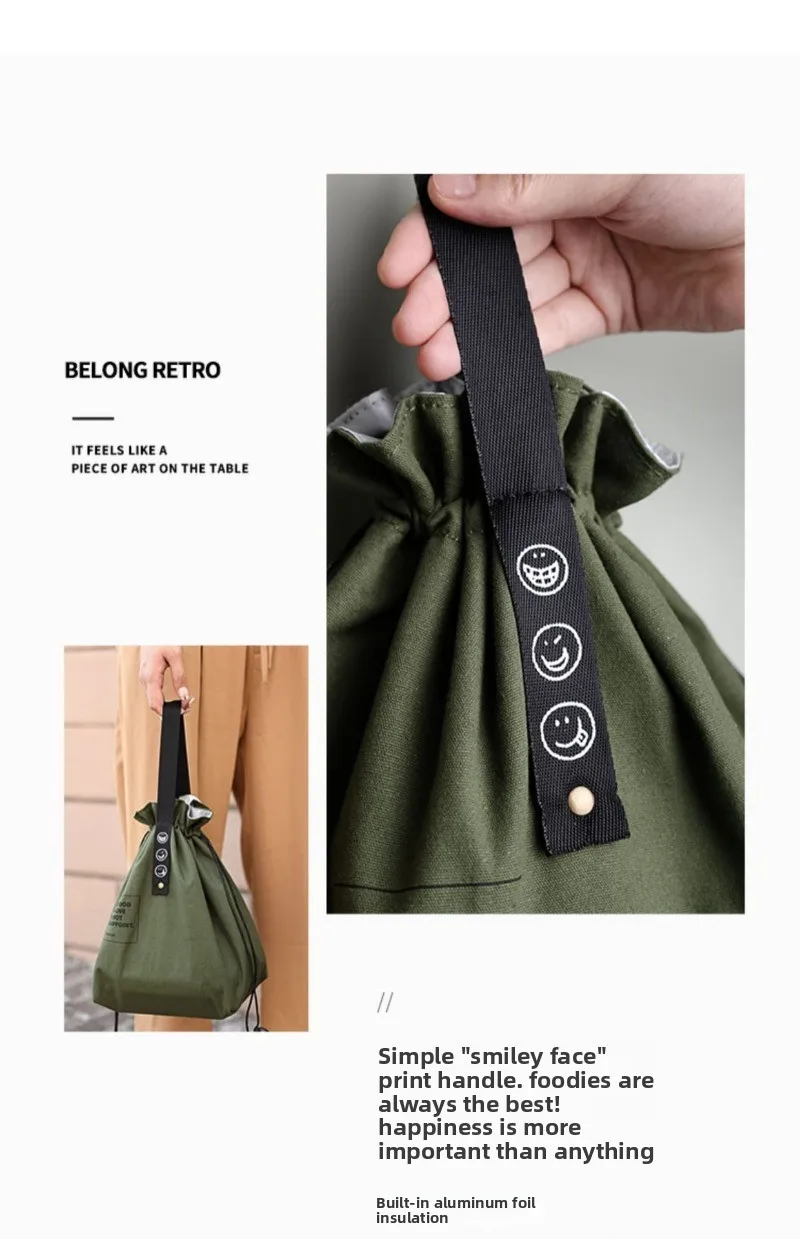Bolsa en color caqui