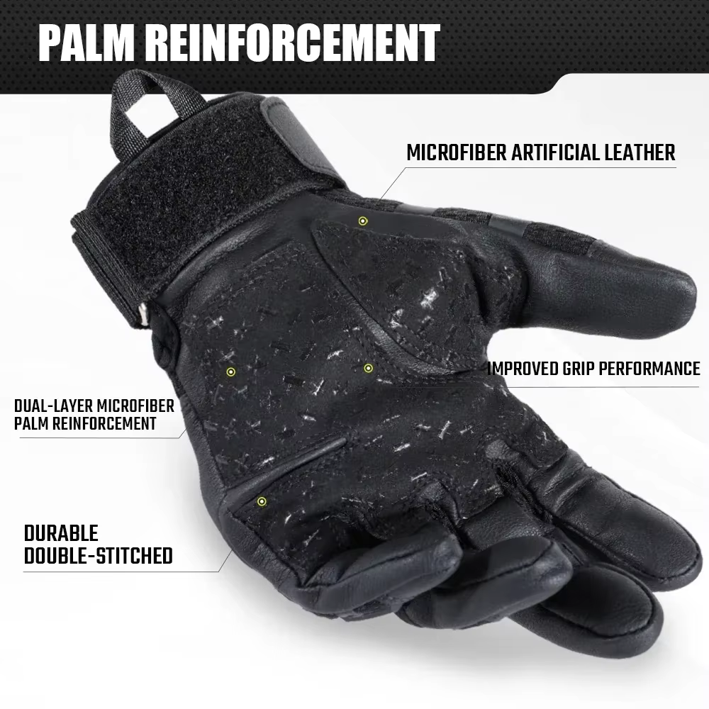 Guantes tácticos con carcasa dura y pantalla táctil para Airsoft - imagen 3