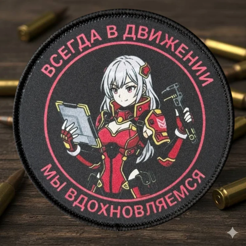 Parche con estampado anime para personalizar ropa y accesorios