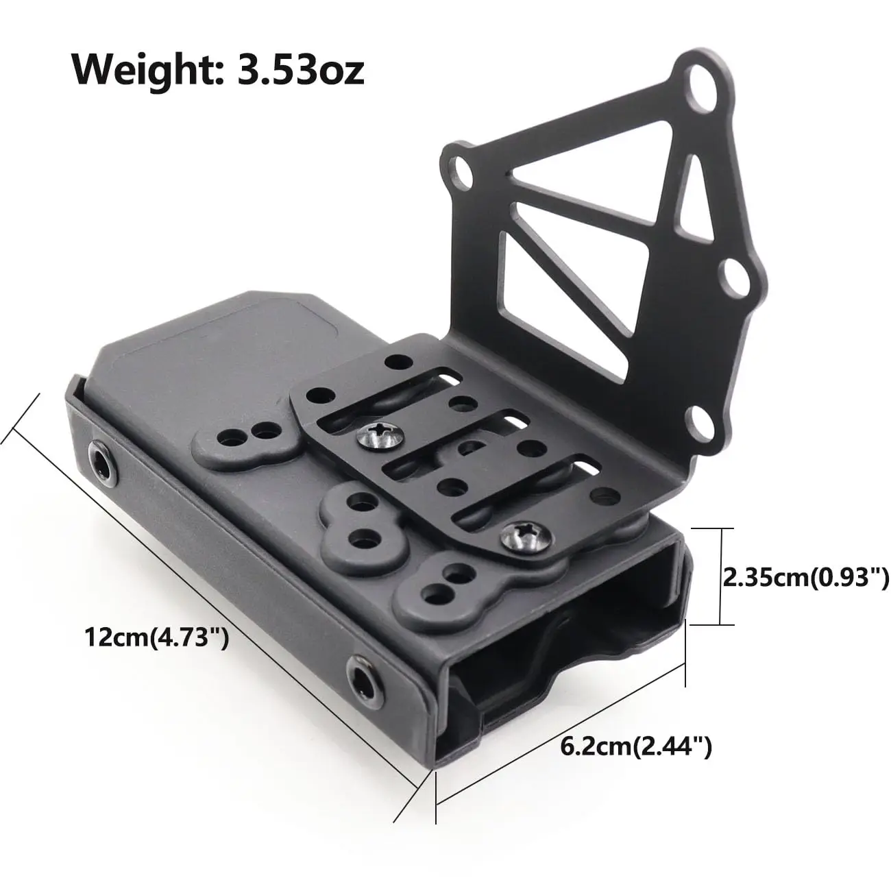 Soporte torniquete táctico con extensión QLS para funda derecha