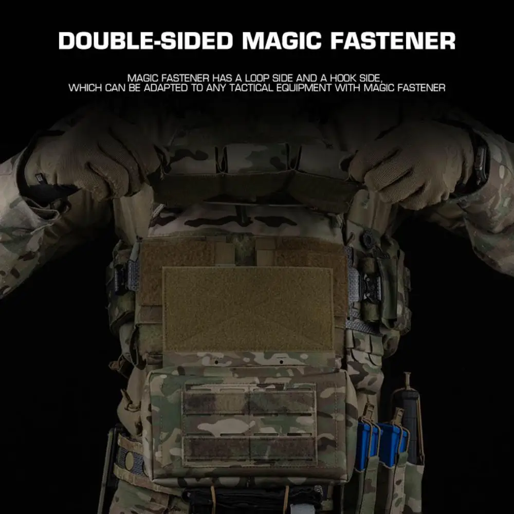 Placa adaptadora Poseidon Defense DHP – Conversor velcro a MOLLE - imagen 4