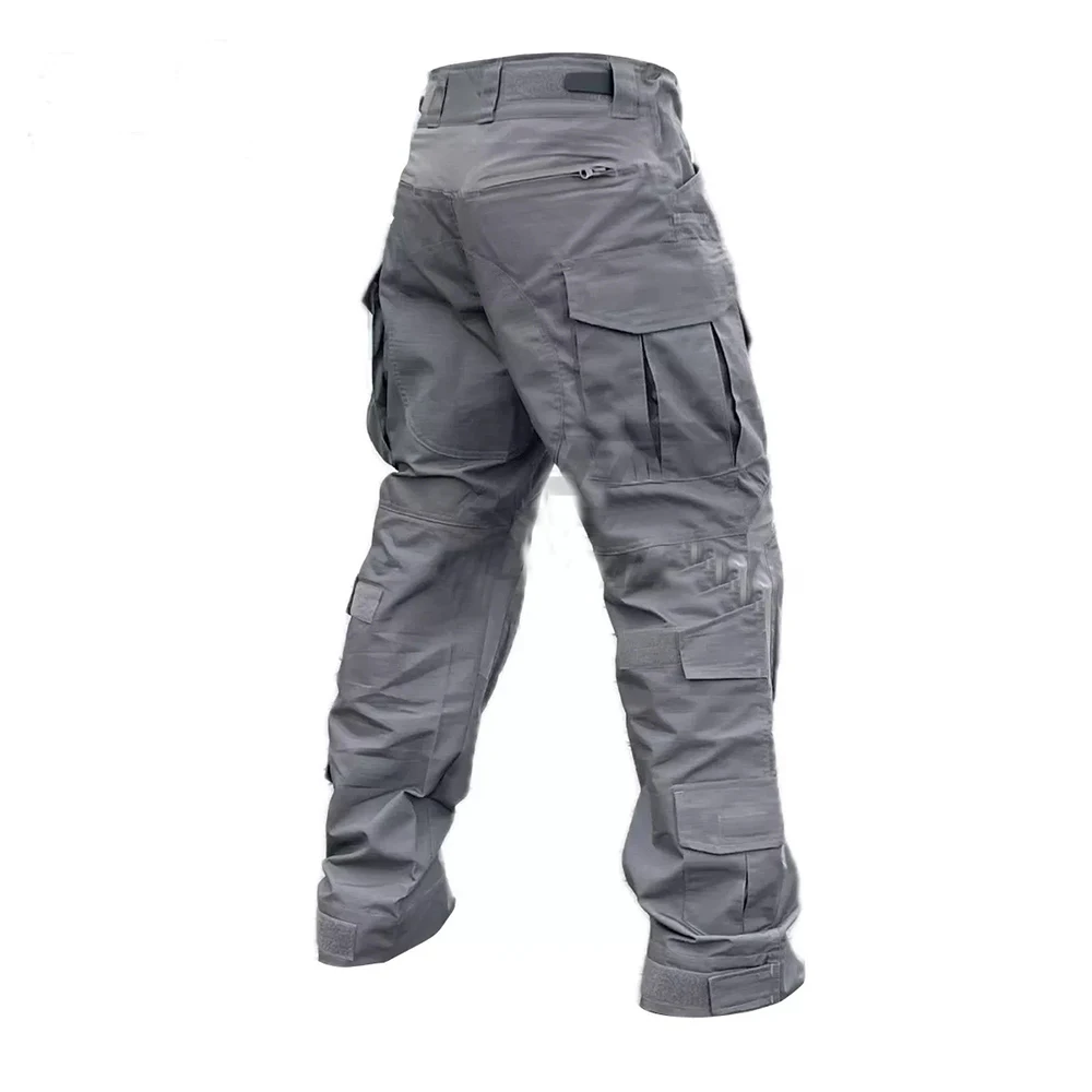 Pantalones tácticos grises GEN3 cargo holgados secado rápido - imagen 4