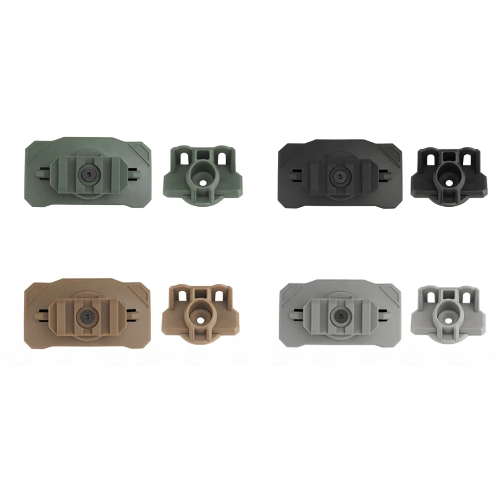 Soporte giratorio universal para linterna de casco con velcro - imagen 3