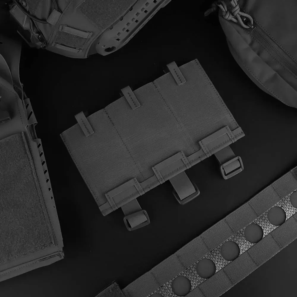 Adaptador MOLLE táctico Triple Mag para chaleco y portaplacas - imagen 4