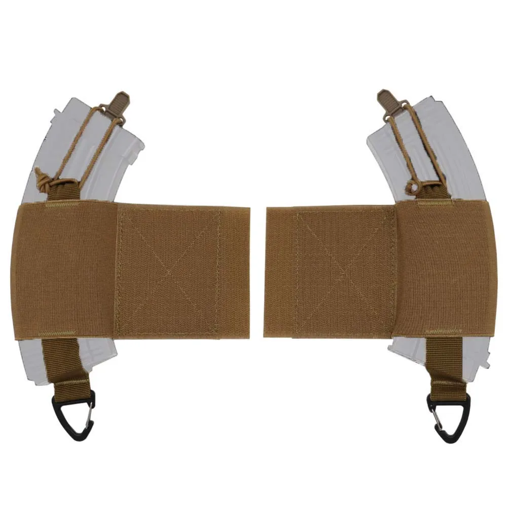 Funda táctica elástica MOLLE para radio y cargadores - imagen 4
