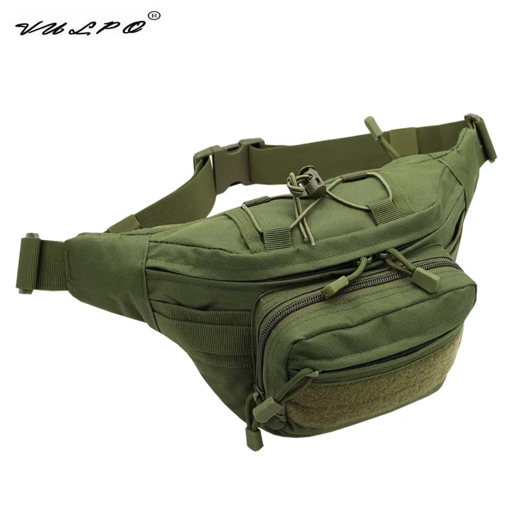 VULPO Riñonera Táctica Nylon Ripstop Exterior Senderismo Caza - imagen 3