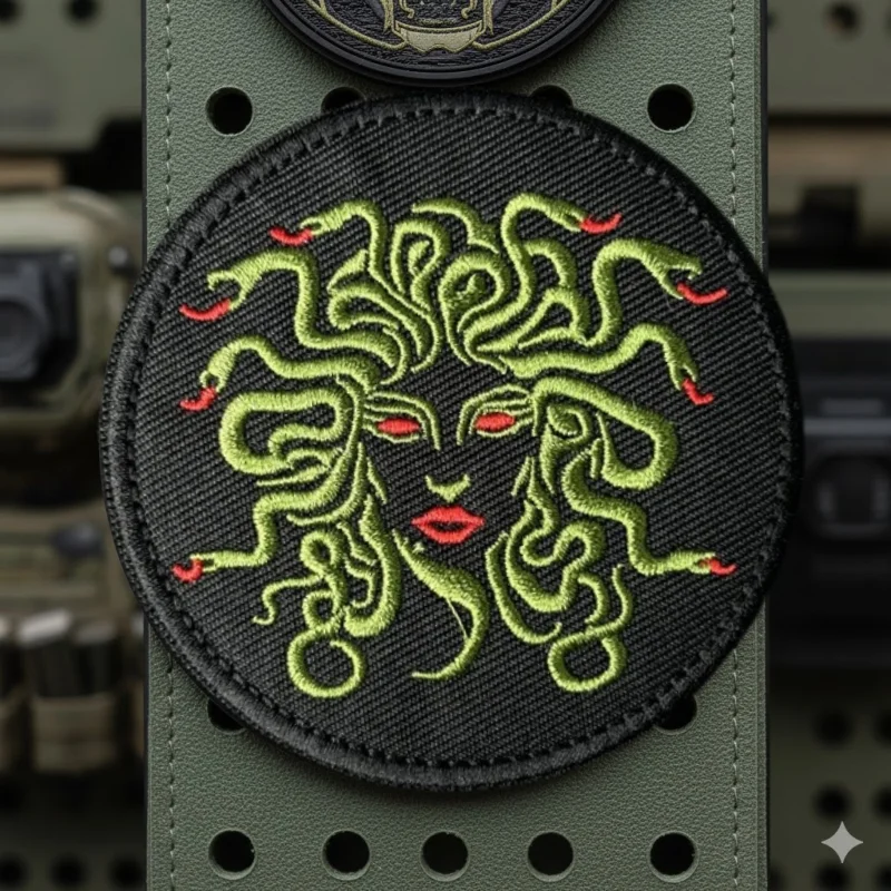 Parche bordado anime con velcro gancho y bucle para mochila - imagen 3