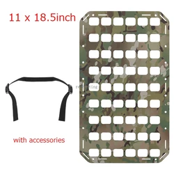 Panel MOLLE coche estante almacenamiento asiento tablero