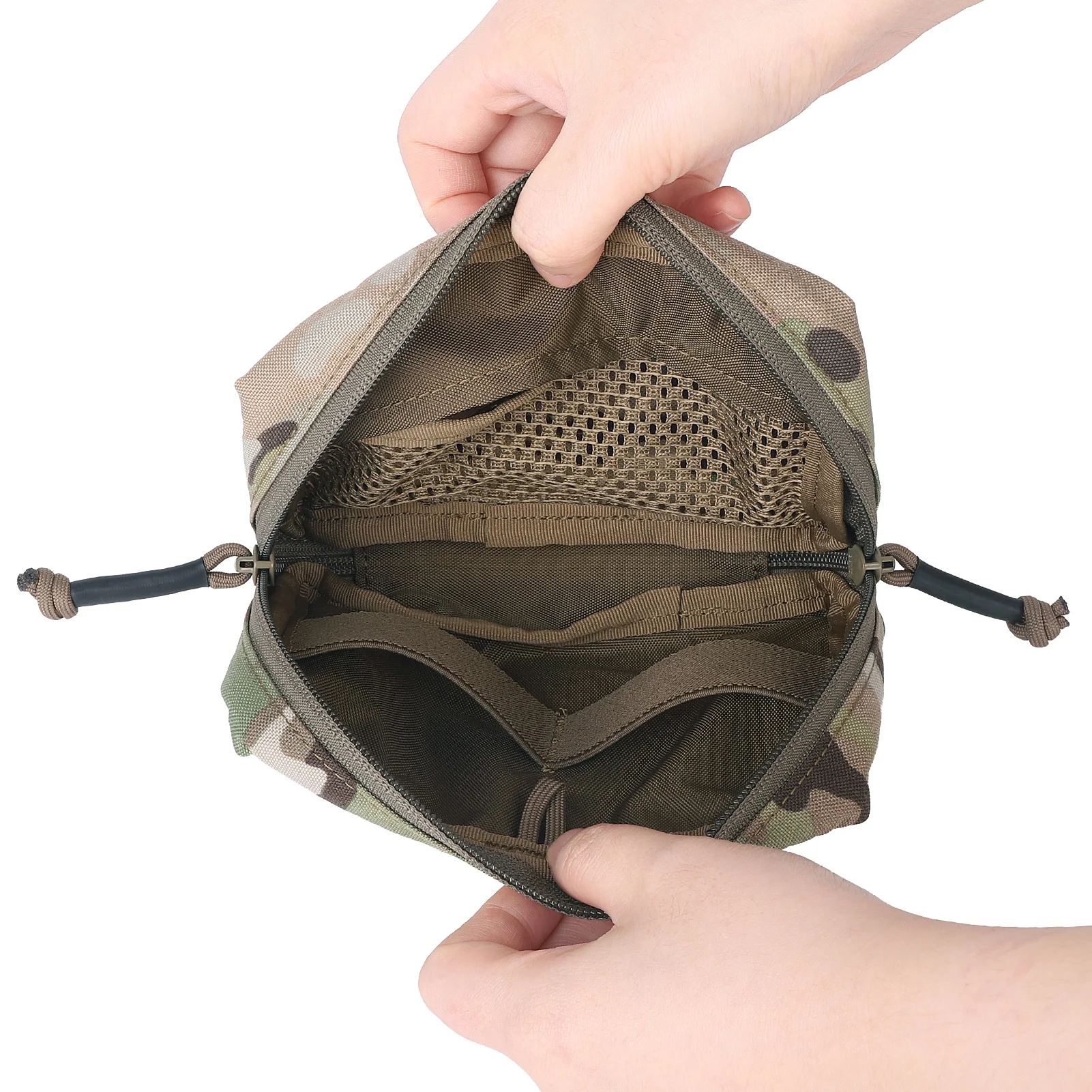 KRYDEX Bolsa táctica MOLLE EDC de nylon 500D para cinturón - imagen 3
