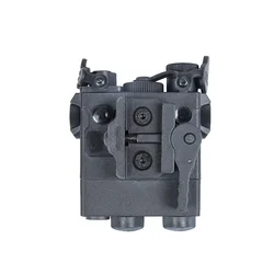 DBAL A2 caja láser táctica Airsoft simulada con riel Picatinny