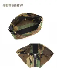 Kit herramientas táctico M249 para exteriores con funda elástica