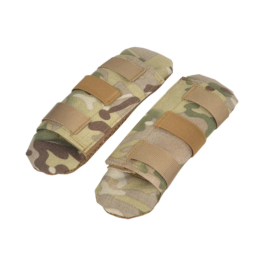 Chaleco táctico molle con correa hombro almohadillas protectoras