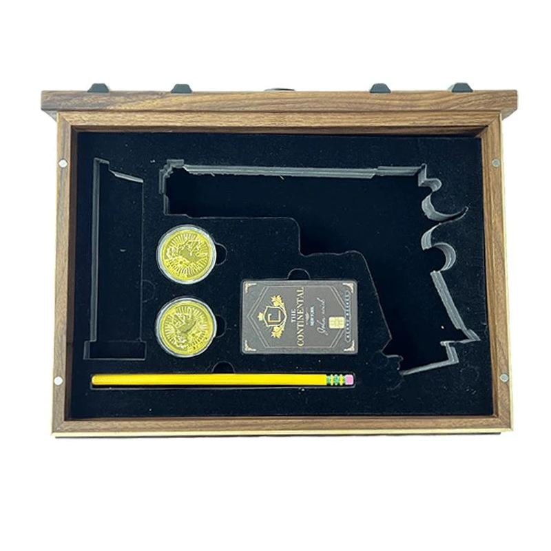 FANDAO caja pistolas camuflaje oculta nogal, compatible Glock 1911 - imagen 5