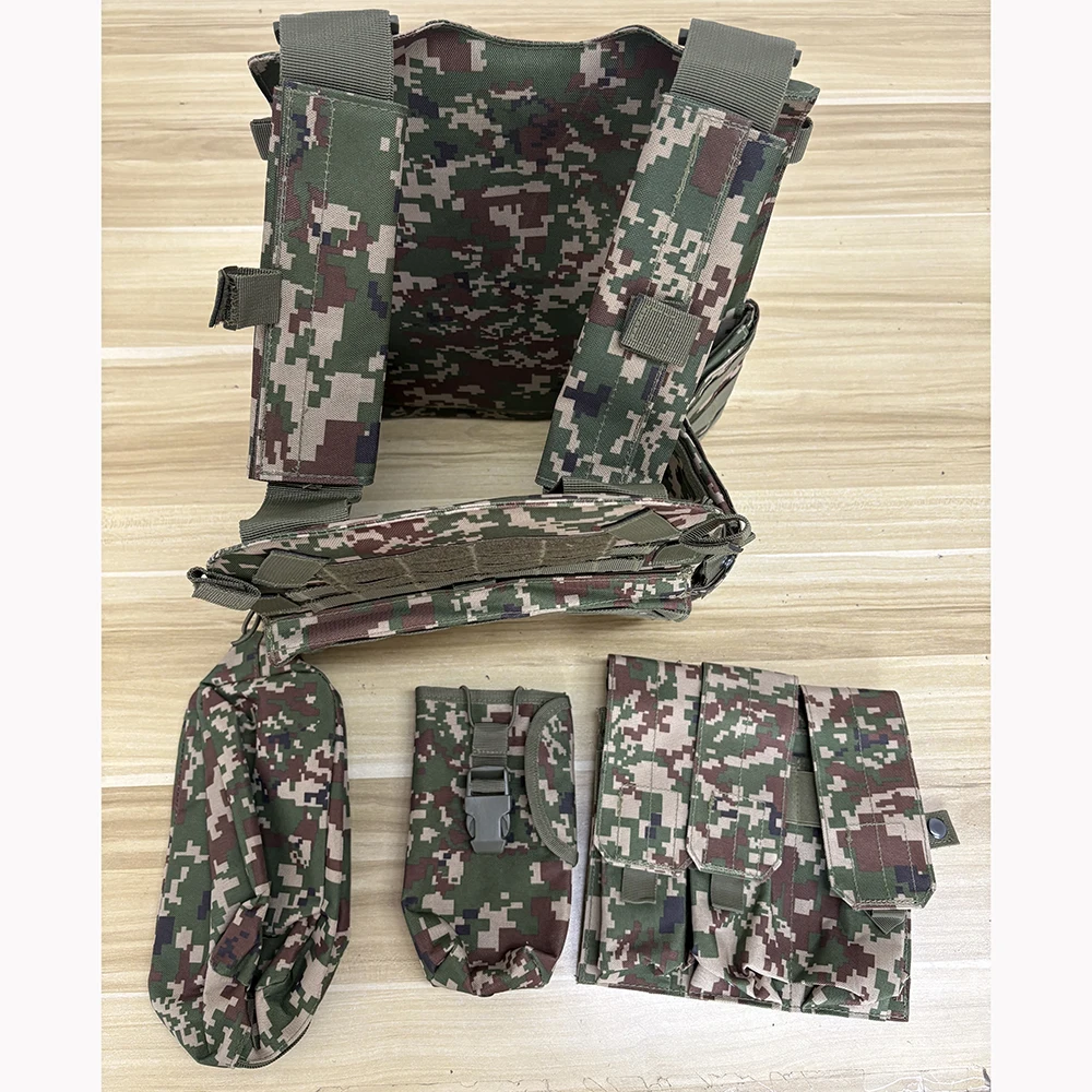 Chaleco táctico camuflaje español caza aire libre liberación rápida - imagen 2