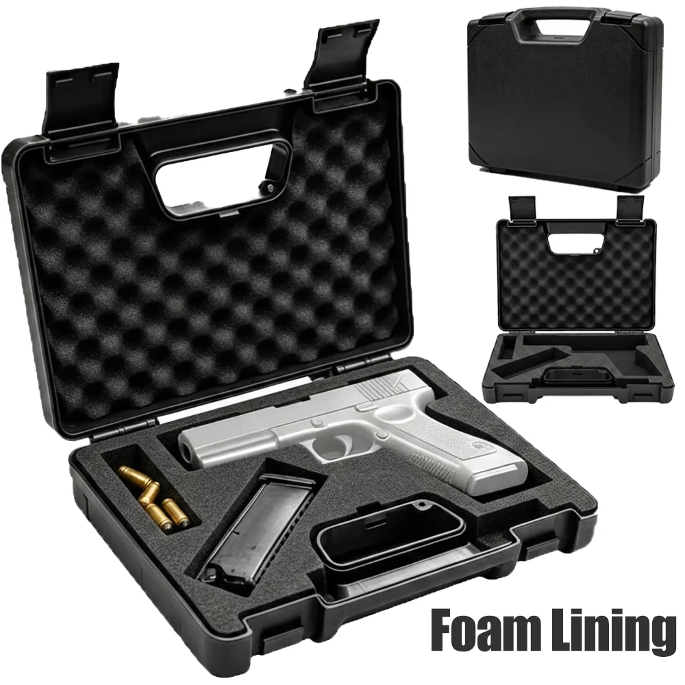 Estuche rígido táctico para pistola con espuma protectora - imagen 5