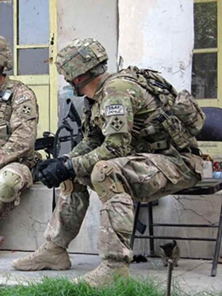 Parche táctico brazalete ISAF USGI - Fuerza Asistencia Seguridad - imagen 3