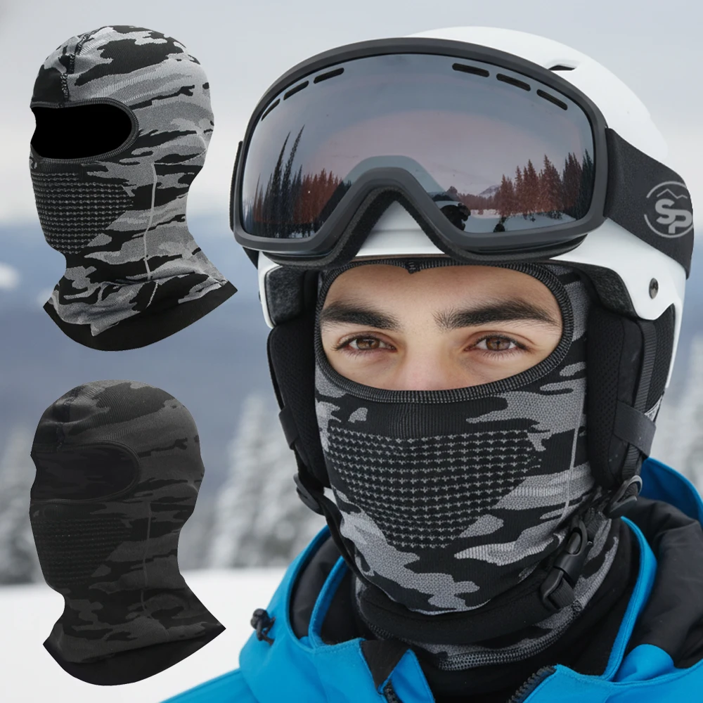 Pasamontañas transpirable de invierno para cara completa – Unisex - imagen 4