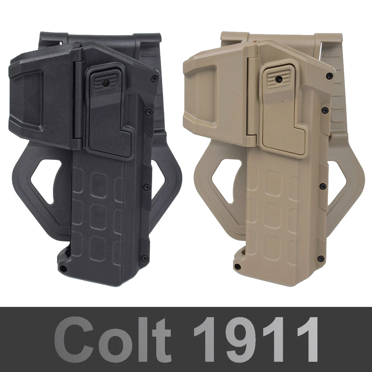 Funda táctica Colt 1911 con linterna X300