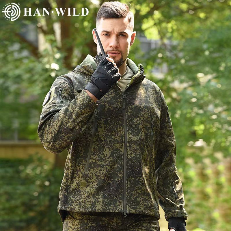 Conjunto completo en camuflaje