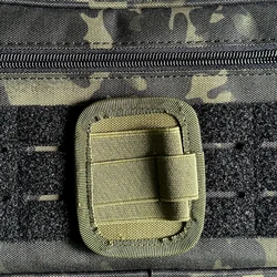 Bolsa táctica EDC modular elástica para chaleco colgante organizador